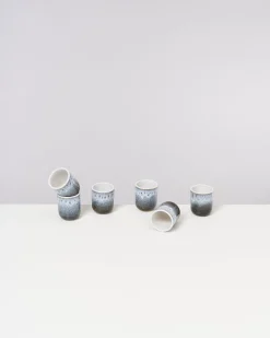 Clearance Alcachofra Espressobecher schwarzblau Tassen & Becher Sets %|Espressobecher