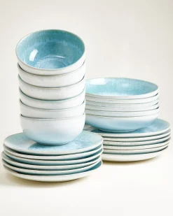 Hot Alcachofra Geschirr-Set 24-teilig Geschirrset Für 6 Personen