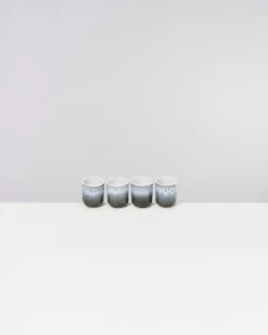 Online Alcachofra - Set of 4 Espressocups black Espressobecher|Becher-Sets