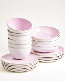 Clearance Areia Geschirr-Set 24-teilig Geschirrset Für 6 Personen