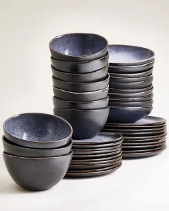 Discount Areia Geschirr-Set 40-teilig Geschirrset Für 10 Personen|Neuheiten