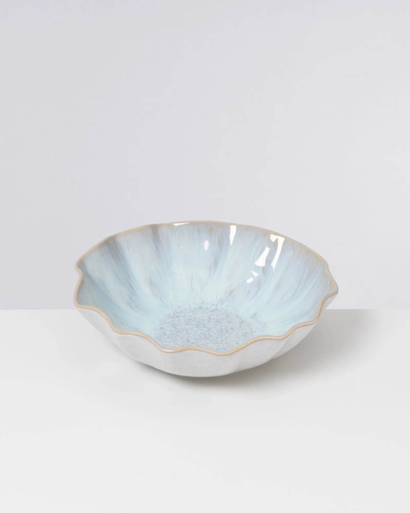 Discount Areia Geschirr-Set shell 24-teilig Geschirrset Für 6 Personen