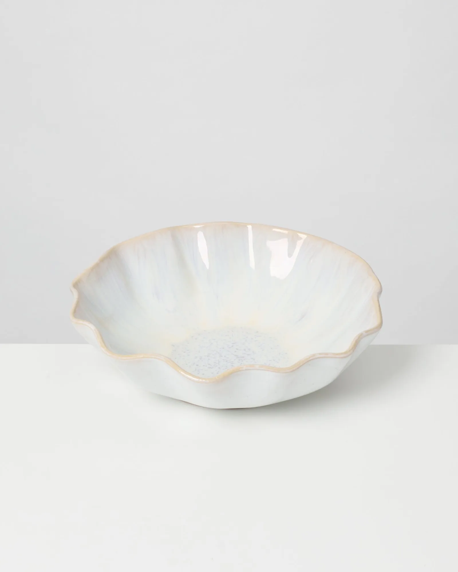 Discount Areia Geschirr-Set shell 32-teilig Geschirrset Für 8 Personen