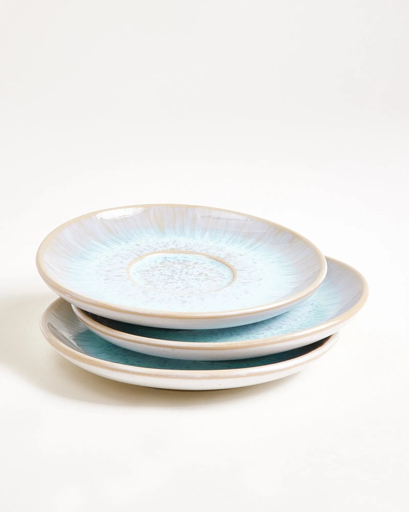 Clearance Areia 6-Piece Set Cappuccino Cup & Small Saucer classic azure Tassen-Sets|Tassen Mit Untertassen