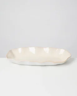 Discount Areia Servierplatte L shell Servierplatten