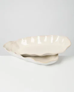 Discount Areia Servierplatte L shell Servierplatten