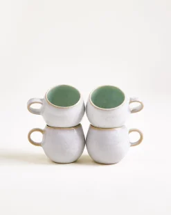 Best Areia - Set of 4 Espressomugs Tassen-Sets