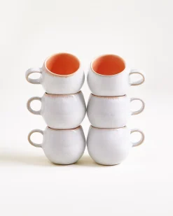Sale Areia - Set of 6 Espressomugs Tassen-Sets