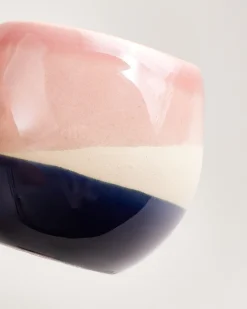 Best Bica Espressotasse rosa sand dunkelblau Tassen & Becher Sets %