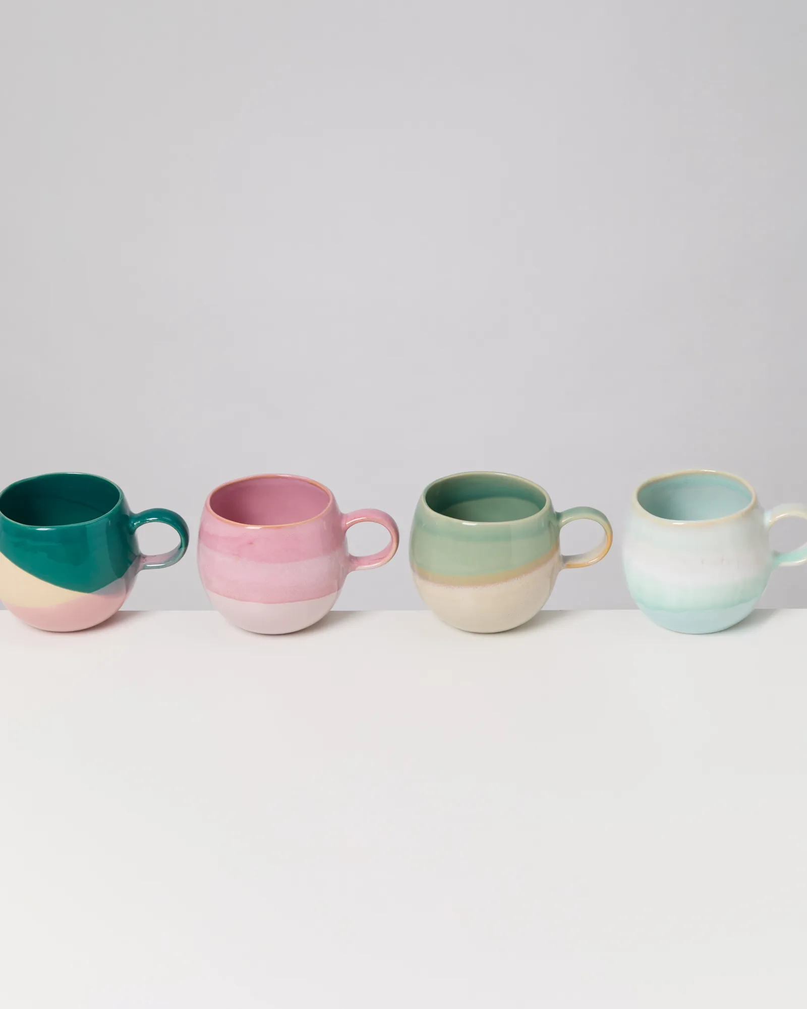 Clearance Bica - Large mug mix Set of 4 Tassen-Sets|Mix & Match-Sets