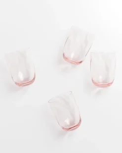 Calma set of 4 glasses large swirl rosé Große Gläser