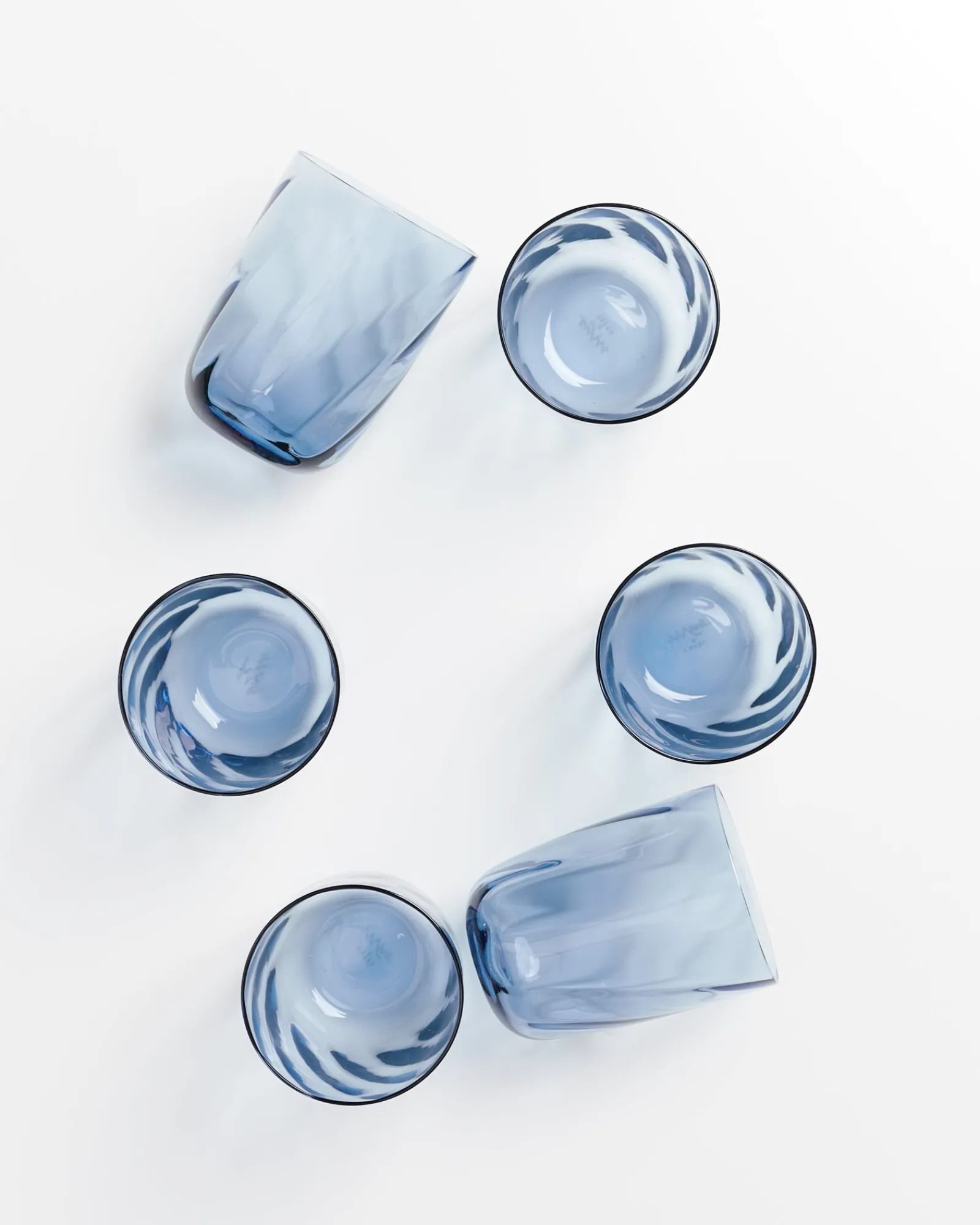 Sale Calma set of 6 glasses large swirl Große Gläser