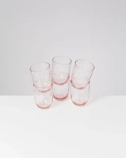 Calma - Set of 6 glasses large swirl rosé Große Gläser
