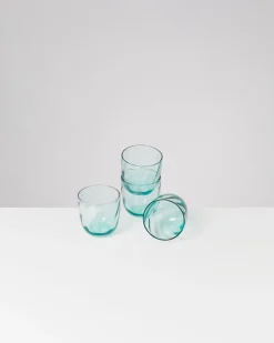 Online Calma - Set of 4 glass small swirl Kleine Gläser