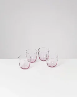 New Calma - Set of 4 glass small swirl Kleine Gläser