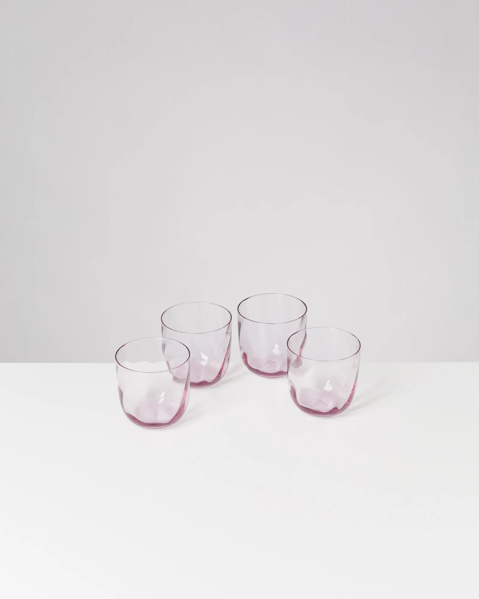 New Calma - Set of 4 glass small swirl Kleine Gläser