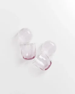 New Calma - Set of 4 glass small swirl Kleine Gläser