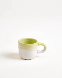 Clearance Coimbra - Espresso mug lime lilac Espressotassen