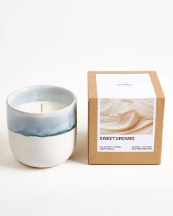 Hot Coimbra - scented candle “Sweet Dreams” gray-blue Duftkerzen|Bestseller