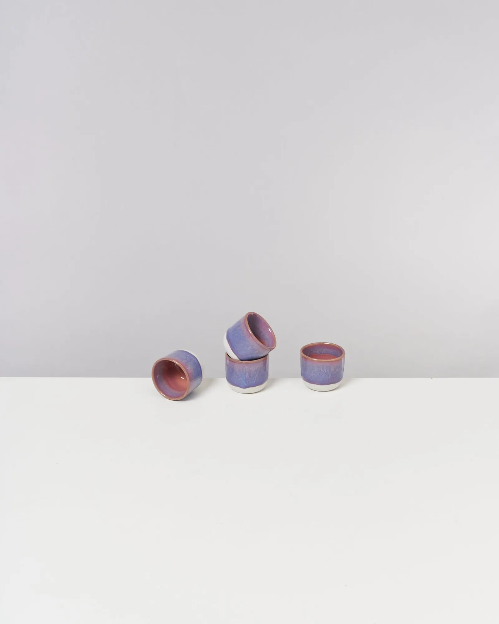 Clearance Coimbra - Set of 4 Espressocups lilac pink Becher-Sets|Espressobecher