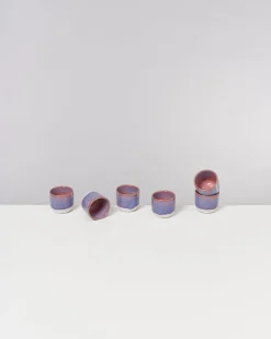 Sale Coimbra - Set of 6 Espressocups lilac pink Becher-Sets|Espressobecher