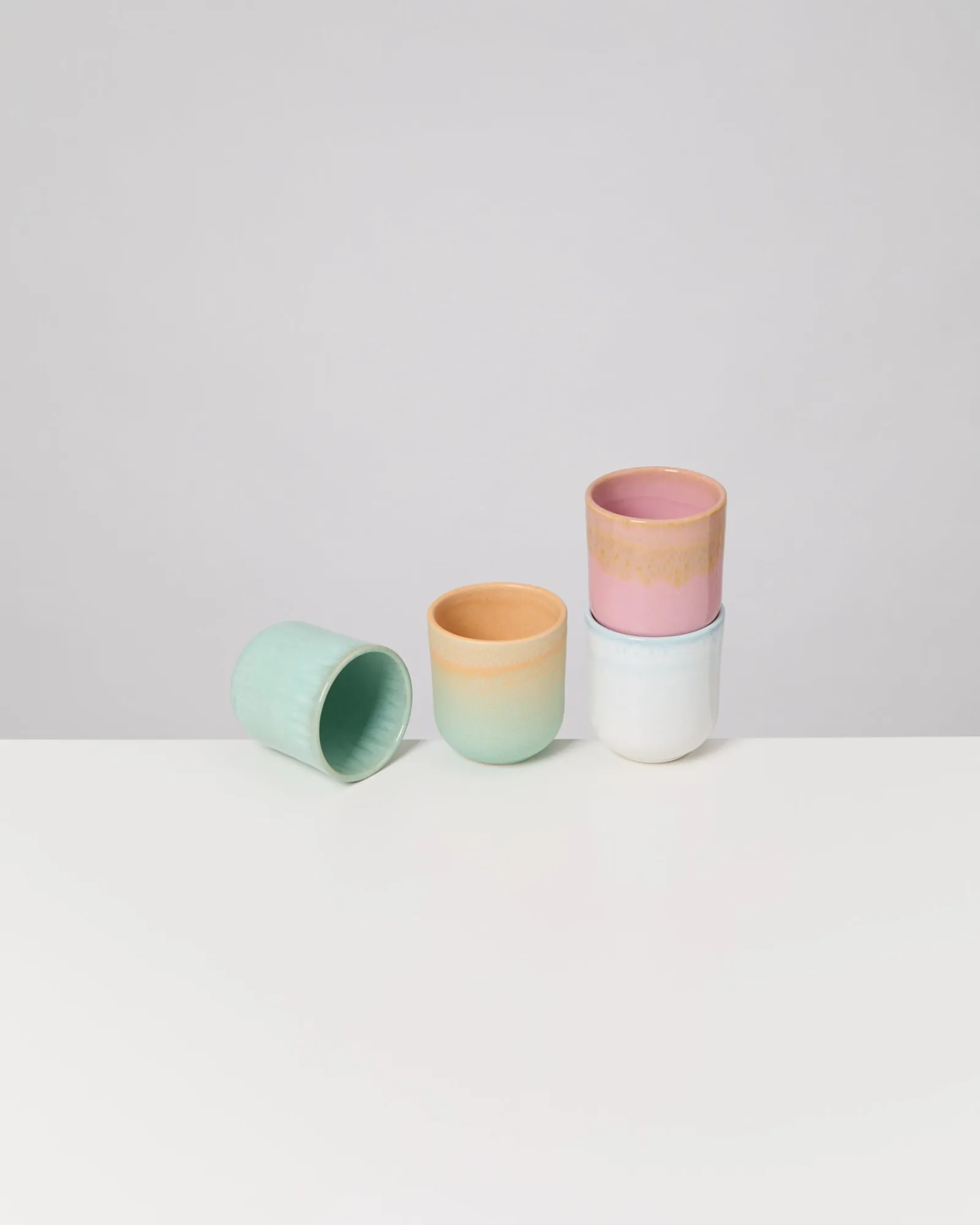 Clearance Copa Alto Becher klein Pastel Whsiper 4er-Set Tassen & Becher Sets %|Bestseller