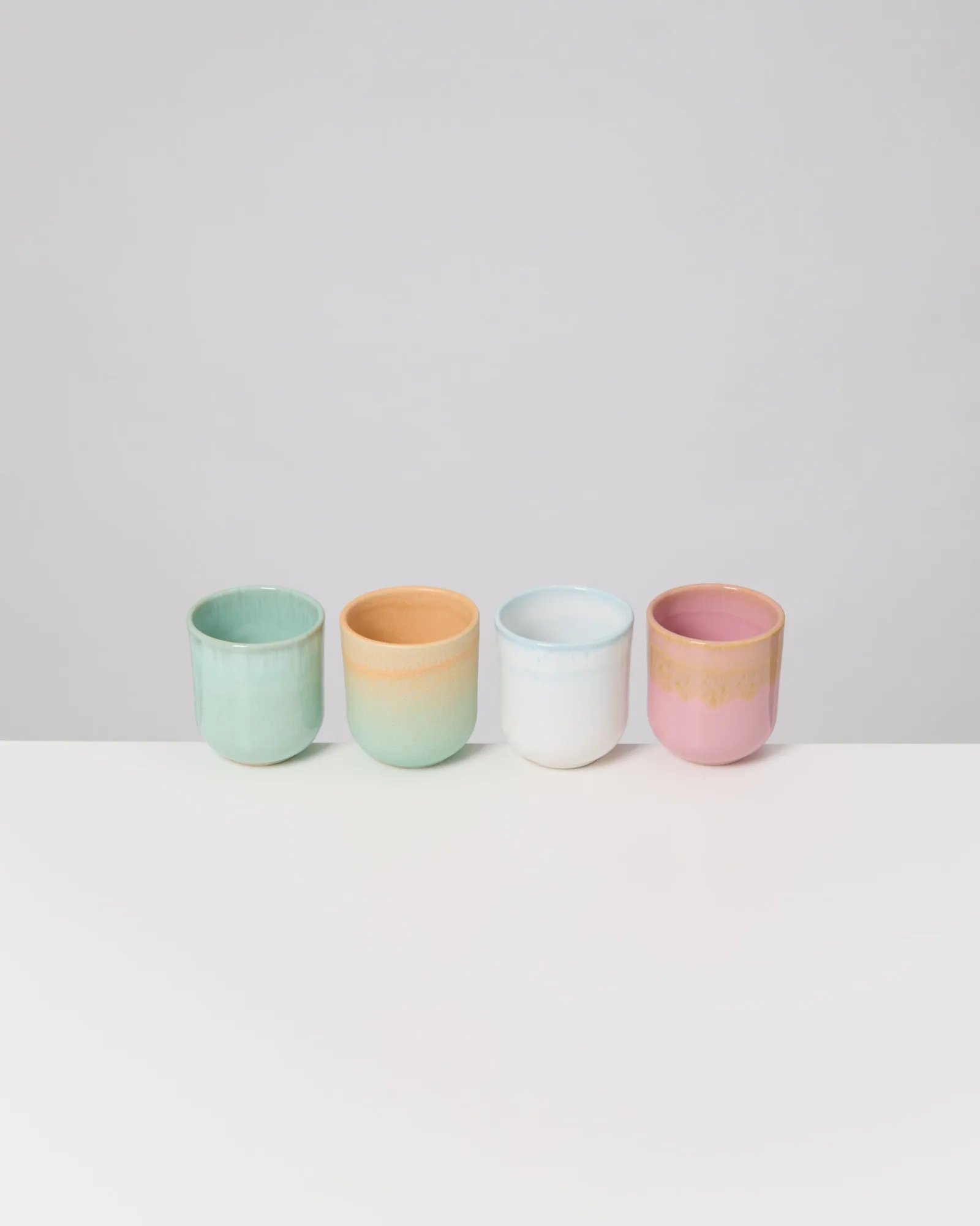 Clearance Copa Alto Becher klein Pastel Whsiper 4er-Set Tassen & Becher Sets %|Bestseller