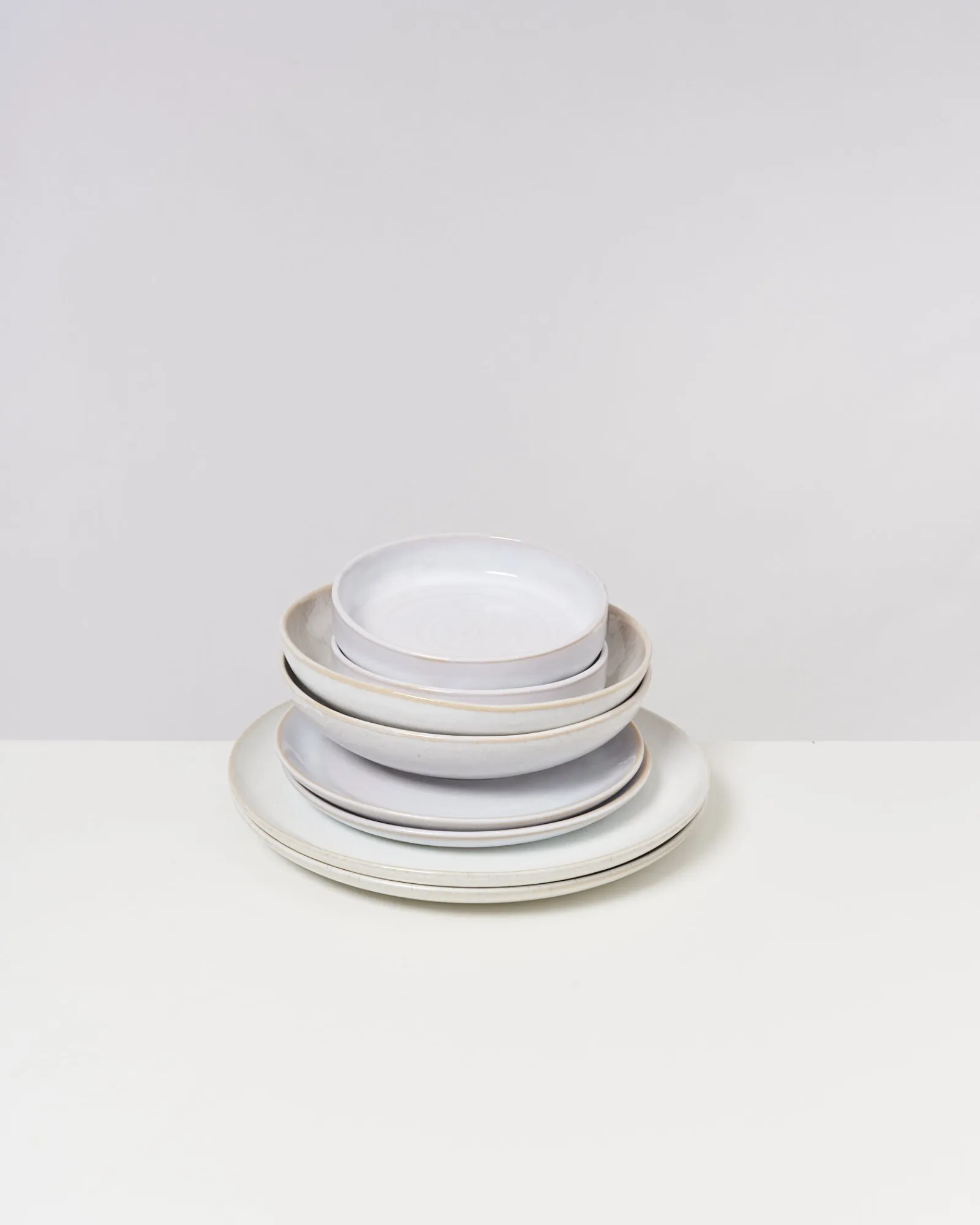 Discount Geschirr-Set All white weiß 8-teilig Geschirrset Für 2 Personen|Mix & Match Sets %