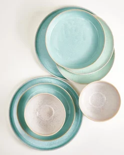 Best Geschirr-Set Mint Harmony mint sand 16-teilig Geschirrset Für 4 Personen|Mix & Match Sets %