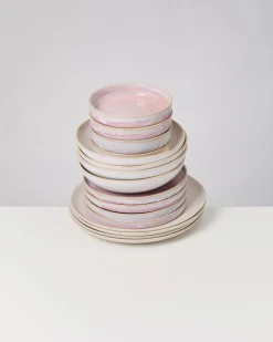 Outlet Geschirr-Set Pink sands rosé sand 16-teilig Geschirrset Für 4 Personen|Mix & Match Sets %