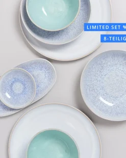 Discount Geschirr-Set Sea Side mix 8-teilig Geschirrset Für 2 Personen|Mix & Match Sets %