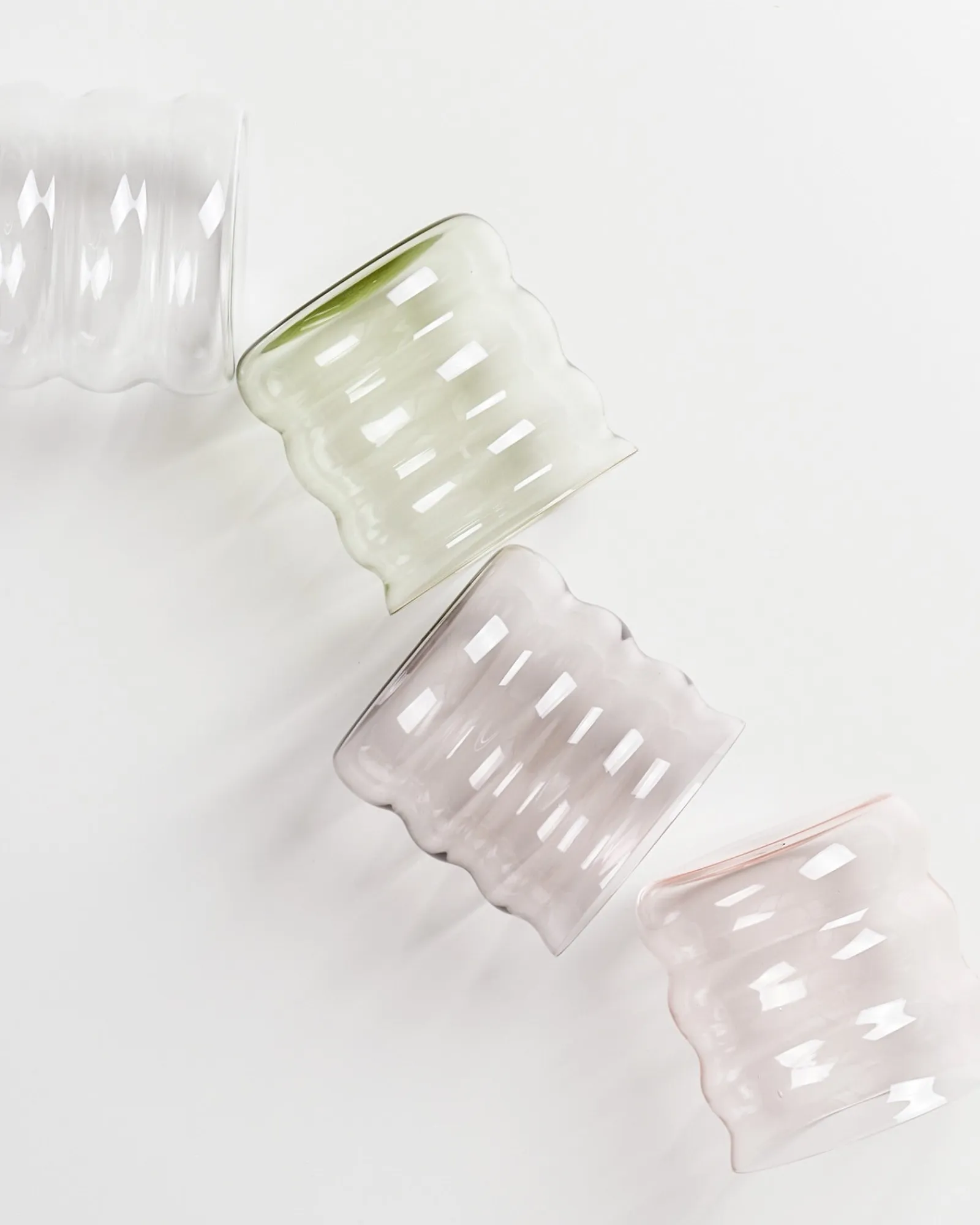New Joia Glas klein bubble Blush Vibe 4er-Set Gläser Sets %