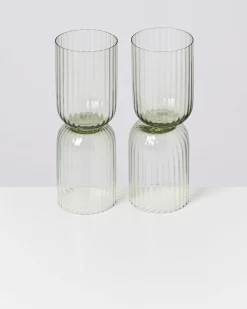 Hot Joia Glas klein riffled Gläser Sets %