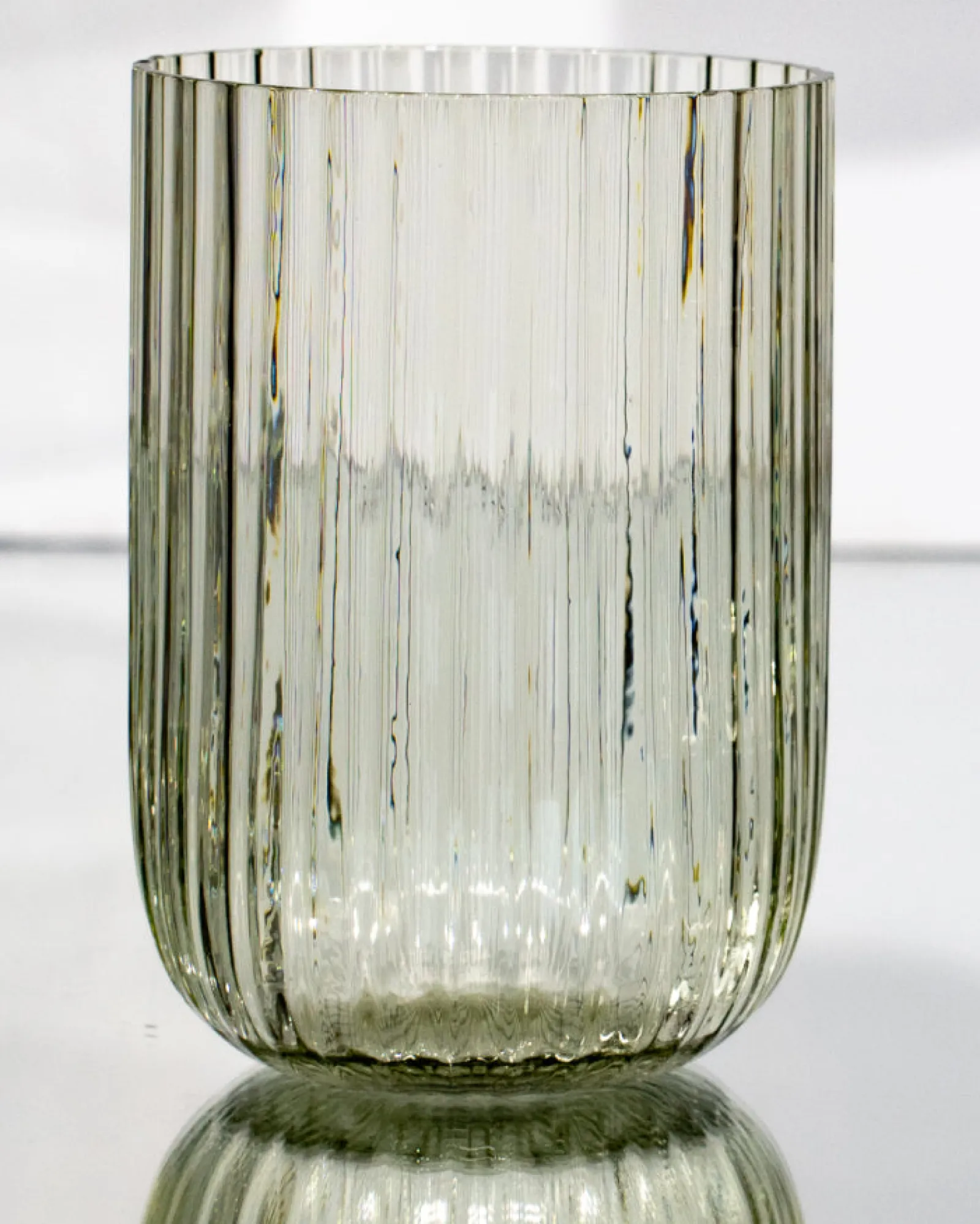 Clearance Joia - Glas riffled Kleine Gläser