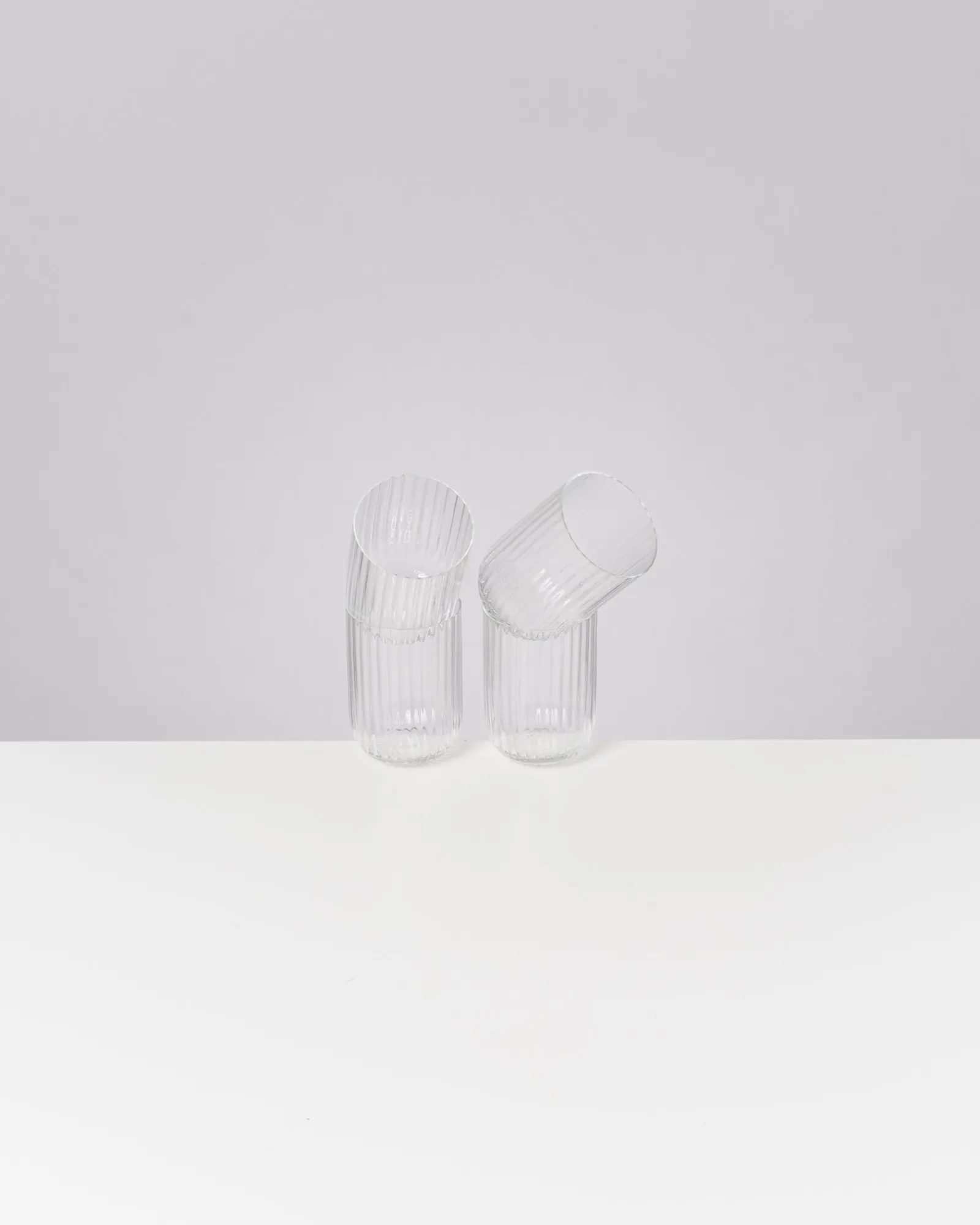 Outlet Joia - Glass riffled classic Kleine Gläser