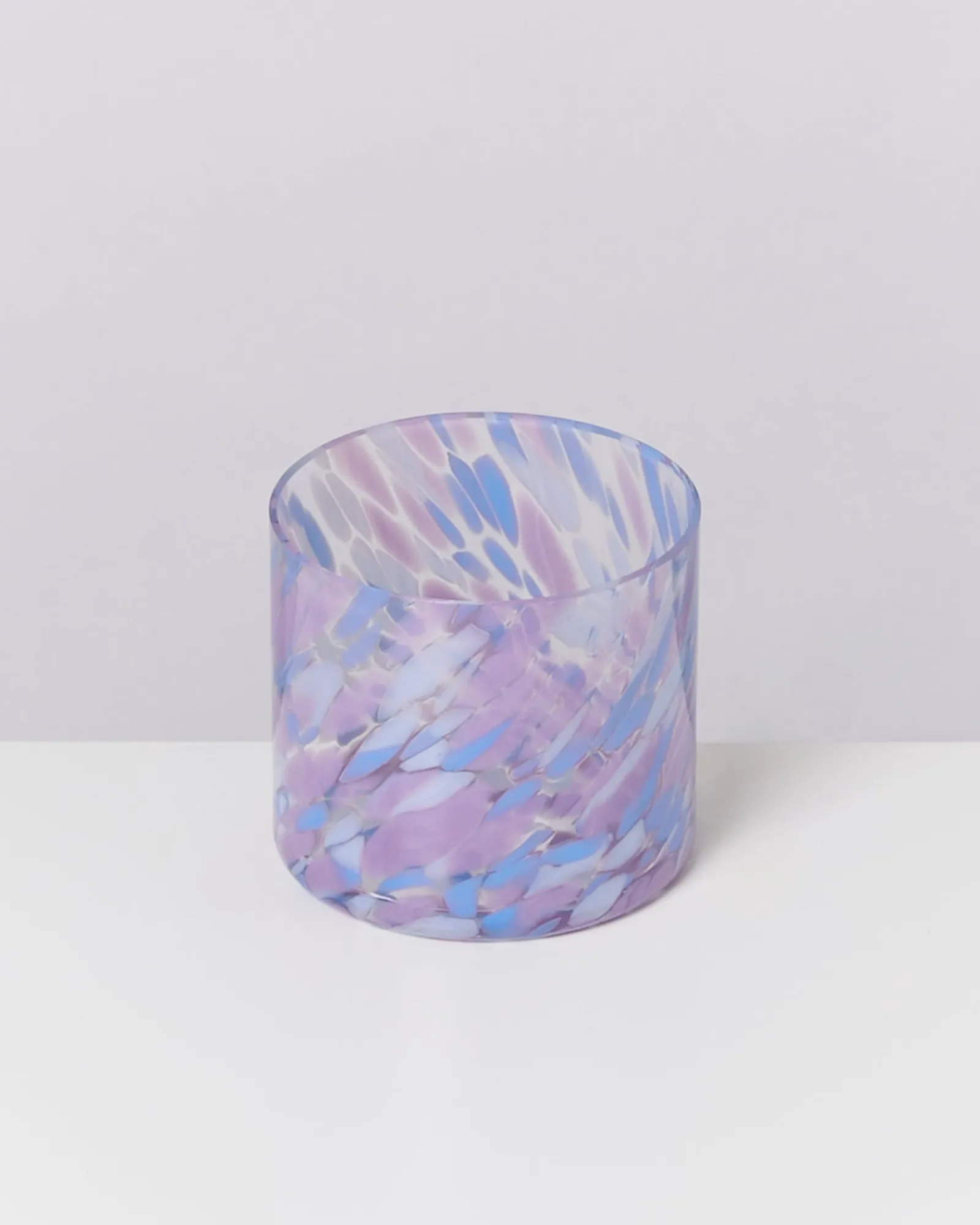 Best Joia - Glass small drops blue lilac Kleine Gläser