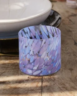 Best Joia - Glass small drops blue lilac Kleine Gläser