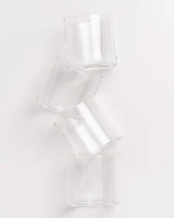Online Joia - Set of 4 glasses flower classic Kleine Gläser