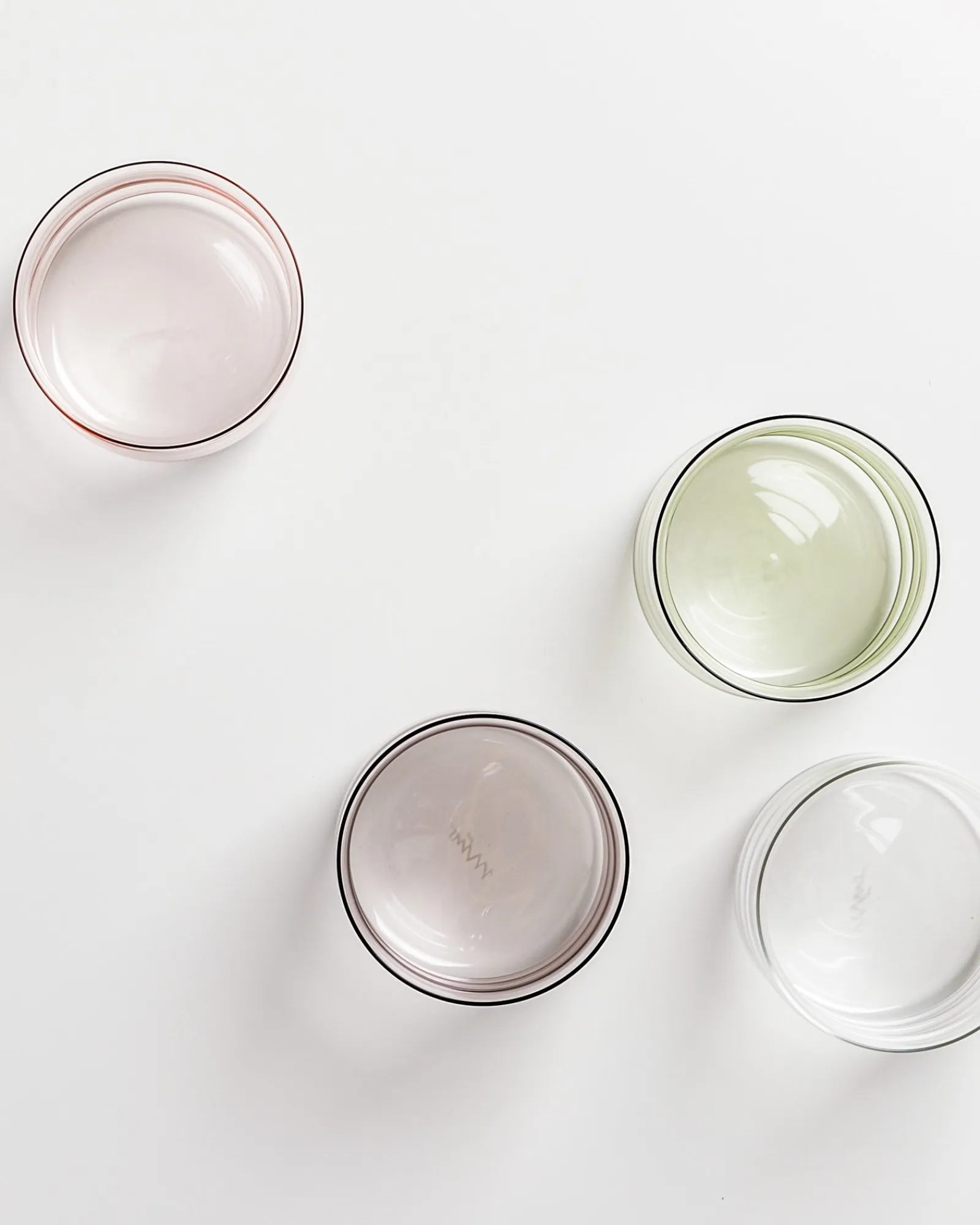 Clearance Joia - Set of 4 glasses small bubble Kleine Gläser