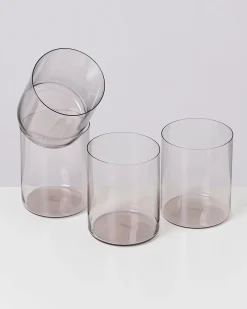 Hot Joia - Set of 4 glass large amethyst Große Gläser