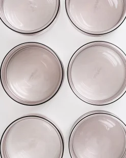 Clearance Joia - Set of 6 glass small bubble amethyst Gläser Sets %|Kleine Gläser