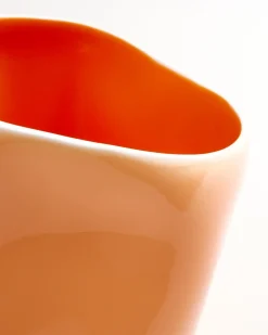 João Vaas M perzik oranje Mittlere Vasen