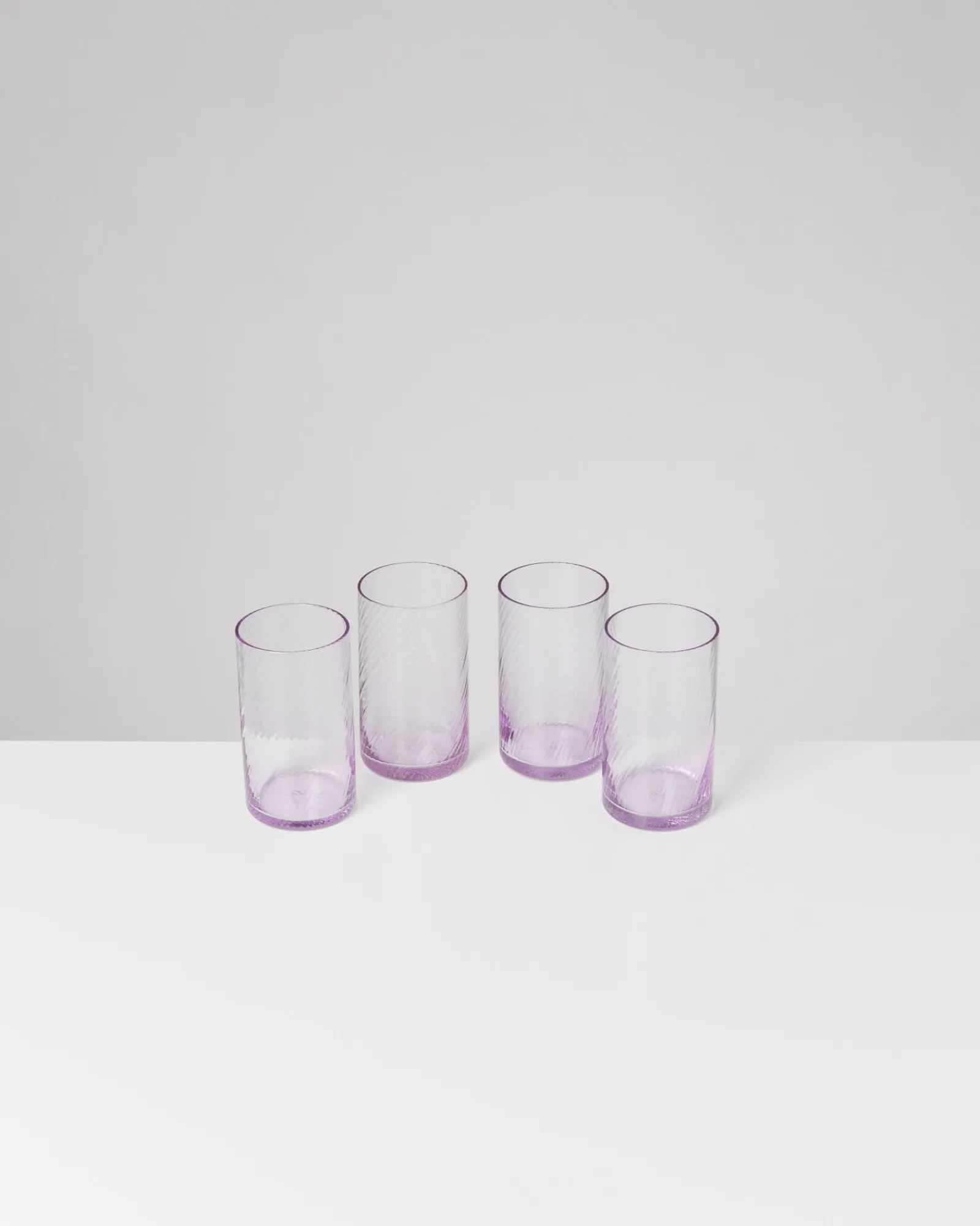 Hot Leiria Glas klein riffled Gläser Sets %|Große Gläser