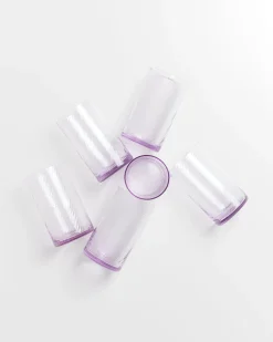 New Leiria - Set of 6 glass riffled Gläser Sets %