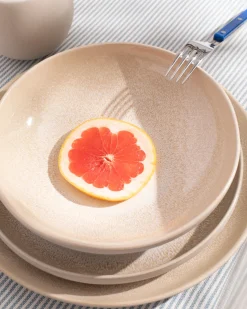 Clearance Lorosa - Pasta plate classic sand Neuheiten