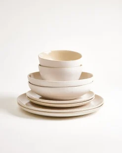 Lorosa - Tableware set sand 8 pieces Neuheiten