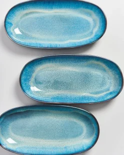 Online Madeira Servierplatte L grünblau Servierplatten|Bestseller