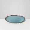 Madeira Servierplatte L oval grünblau Servierplatten