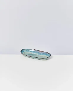 Best Madeira Servierplatte M grünblau Servierplatten