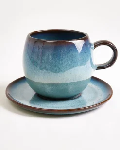 Hot Madeira Tasse groß grünblau Große Tassen|Bestseller